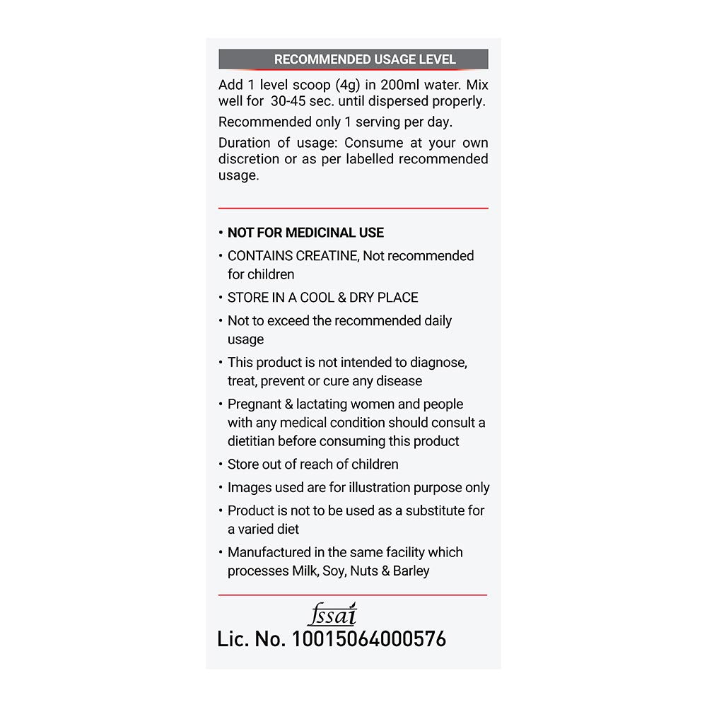 MuscleBlaze Micronised Creatine Monohydrate CreAMP